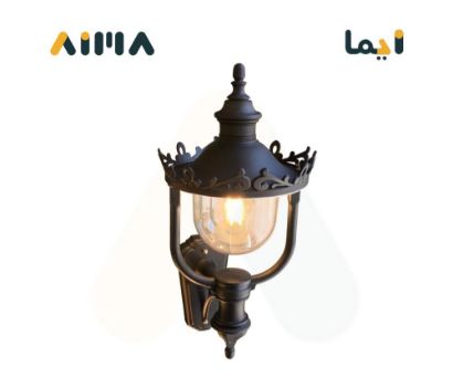 صورة فانوس قبعه يو تاج صغير جداري بذراع صغير